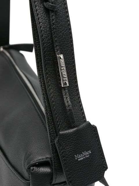 Max Mara Skippers leather shoulder bag - Black