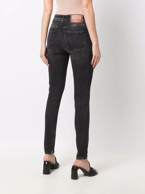 Diesel Slandy skinny-leg jeans - Black