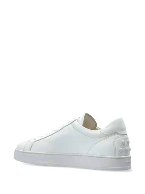 Tod's leather sneakers - White