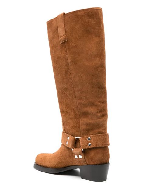 Paris Texas Roxy 50mm suede boots - Brown - zdjęcie produktu nr 2
