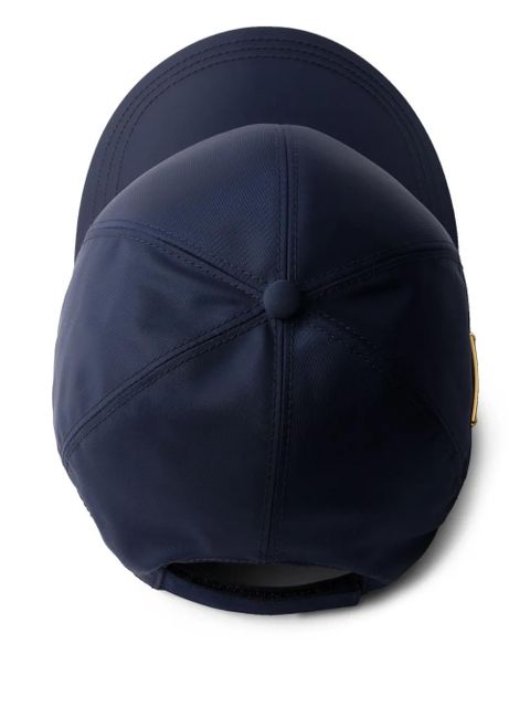 Prada cotton baseball cap - Blue