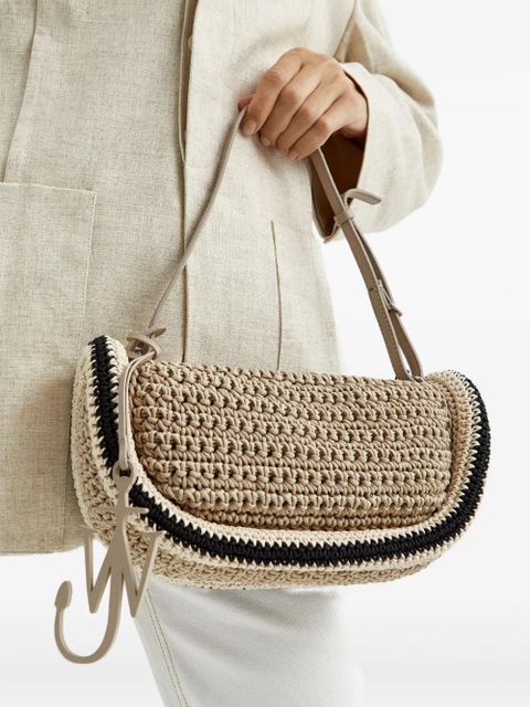 JW Anderson Bumper-15 crochet tote bag - Neutrals - zdjęcie produktu nr 2