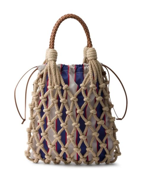 Prada medium Noué tote bag - Neutrals