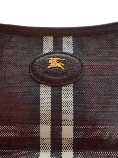Burberry Highlands leather shoulder bag - Brown