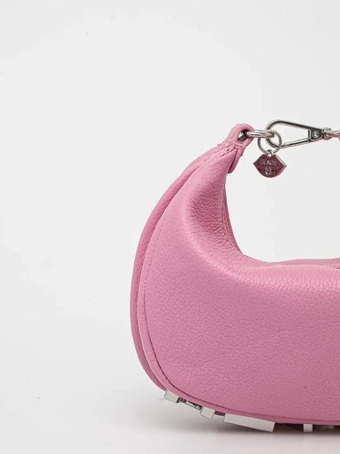 Silvian Heach torebka skórzana FORCELLA kolor różowy RCP25005BO