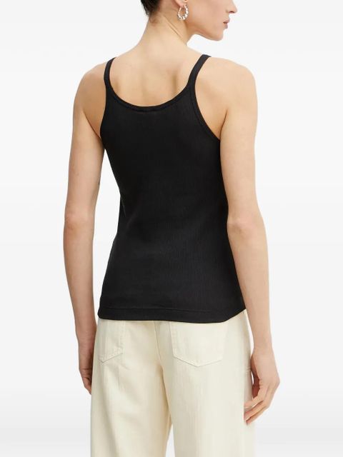 PINKO ribbed tank top - Black