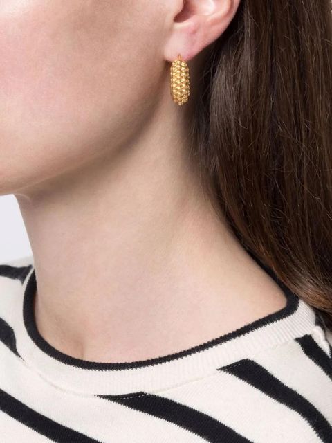 Missoma Baya hoop earrings - Gold - zdjęcie produktu nr 2