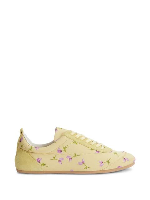 Jil Sander Etage flower-print sneakers - Neutrals - zdjęcie produktu nr 1