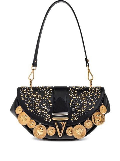 Versace Virtus shoulder bag - Black - zdjęcie produktu nr 1