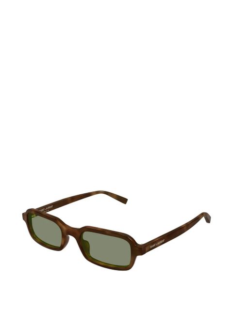 Saint Laurent Eyewear SL 908 rectangle-frame sunglasses - Brown - zdjęcie produktu nr 2