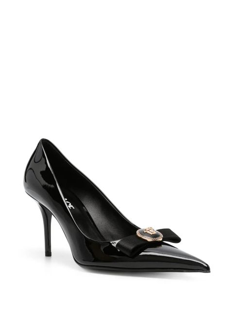 Versace 85mm Gianni Ribbon pumps - Black - zdjęcie produktu nr 2