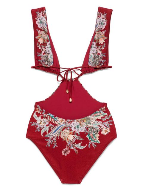 ZIMMERMANN Rhiannon swimsuit - Red - zdjęcie produktu nr 2