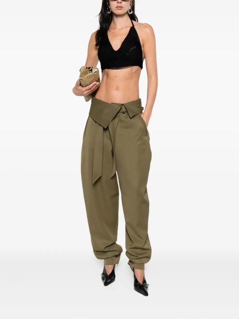 The Attico tapered trousers - Green - zdjęcie produktu nr 2