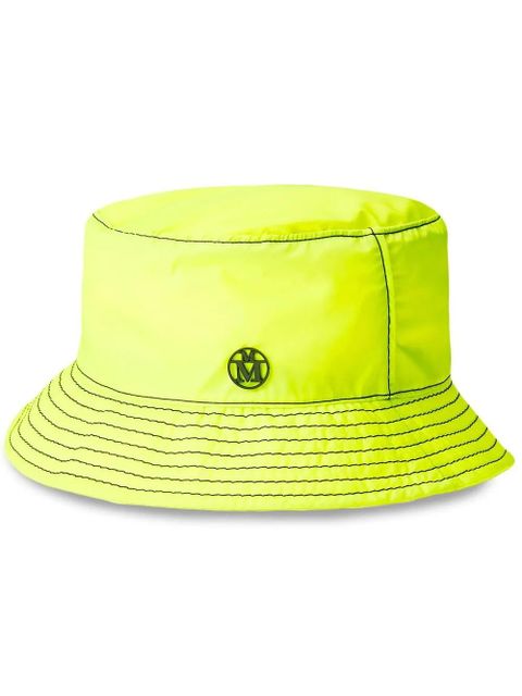 Maison Michel Jason logo-plaque bucket hat - Green - zdjęcie produktu nr 1
