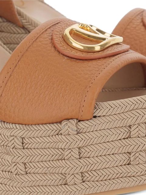 Valentino Garavani 120mm Vlogo-plaque espadrilles - Brown - zdjęcie produktu nr 2