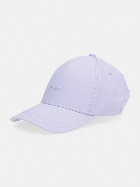 HUGO czapka z daszkiem bawełniana Cara