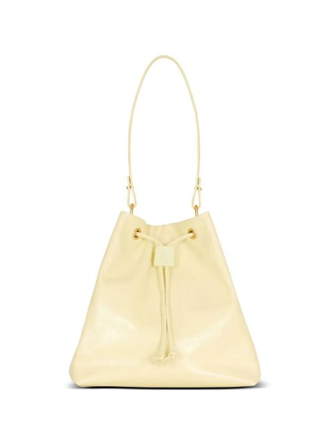 Balmain Pulse leather shoulder bag - Yellow - zdjęcie produktu nr 1