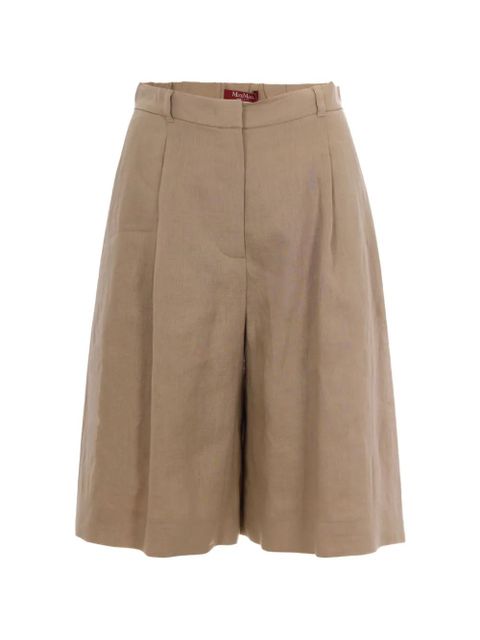 Max Mara wide-leg Bermuda trousers - Neutrals - zdjęcie produktu nr 1