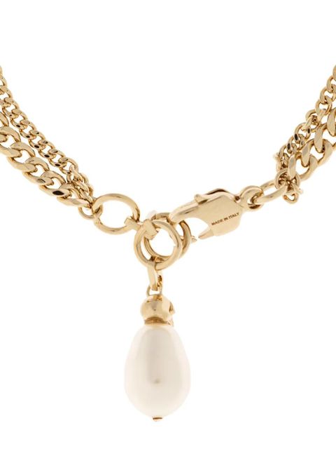 Alexander McQueen pearl-detail bracelet - Gold