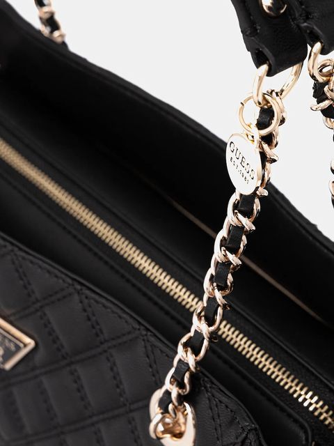 Guess torebka GIULLY kolor czarny HWQG96 73240