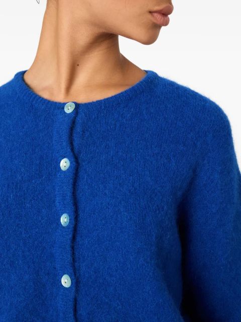 American Vintage Vitow crew-neck cardigan - Blue