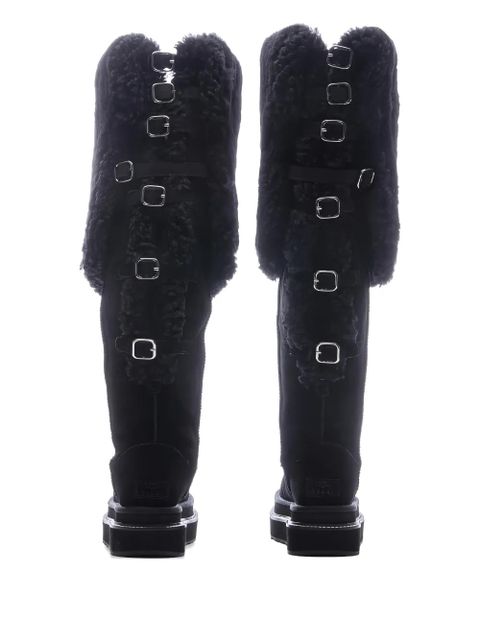 UGG x Sacai buckle-detail thigh-high boots - Black - zdjęcie produktu nr 2