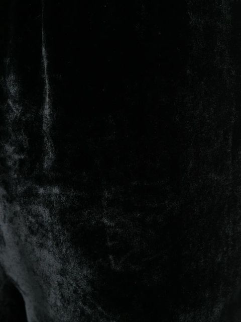 ETRO drawstring flared trousers - Black