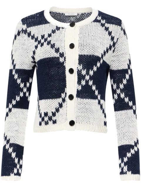 JW Anderson Fairisle cardigan - White - zdjęcie produktu nr 1