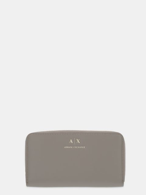 Armani Exchange portfel damski kolor beżowy XW000359 AF12040 - zdjęcie produktu nr 1