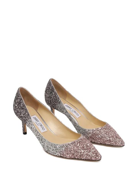 Jimmy Choo crystal heel pumps - Grey - zdjęcie produktu nr 2