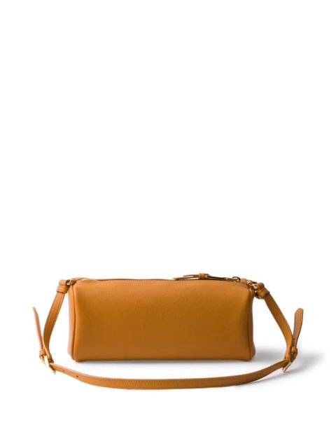 Prada leather shoulder bag - Orange
