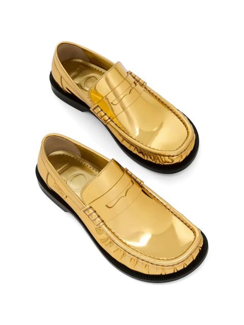 LOEWE Campo loafers - Gold