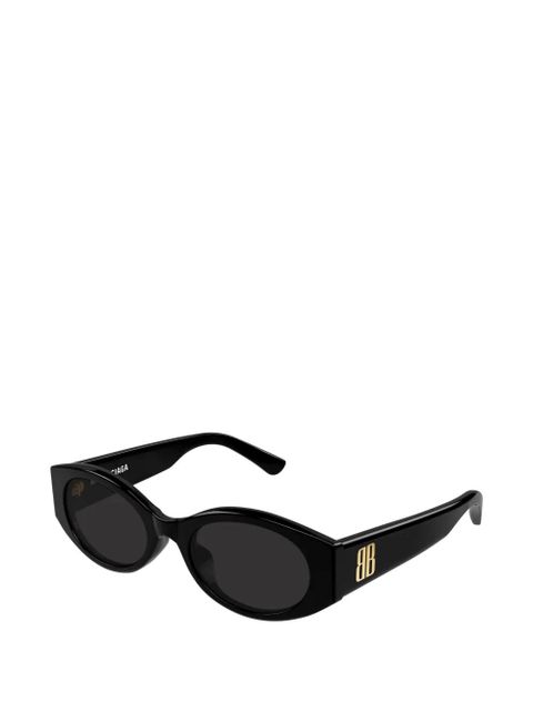 Balenciaga Eyewear oval-frame sunglasses - Black - zdjęcie produktu nr 2