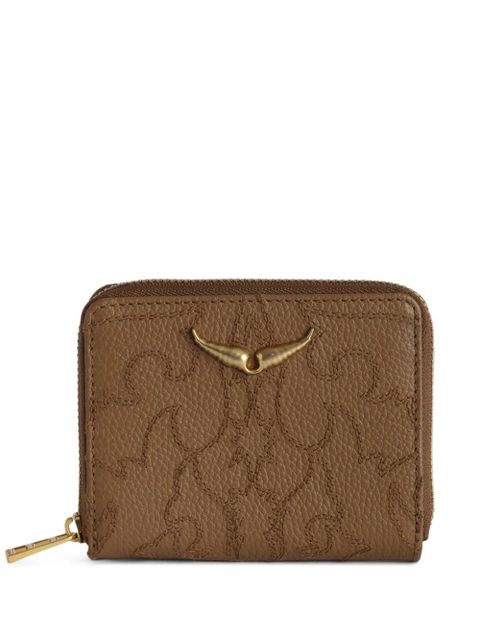 Zadig&Voltaire monogram leather wallet - Brown - zdjęcie produktu nr 1