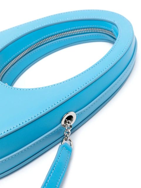 Coperni mini Swipe leather crossbody bag - Blue