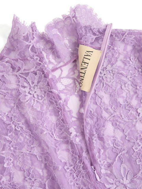 Valentino Garavani floral lace body - Purple