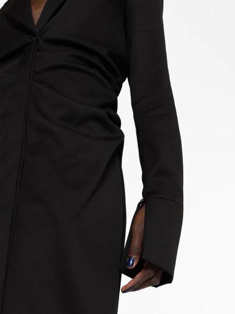 TOM FORD ruch tailored midi dress - Black - zdjęcie produktu nr 2