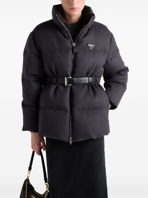 Prada Flannel down jacket - Grey