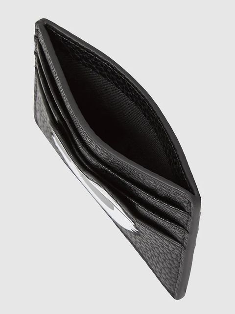 Karl Lagerfeld etui na karty IKON damski kolor czarny A4W32080 - zdjęcie produktu nr 2