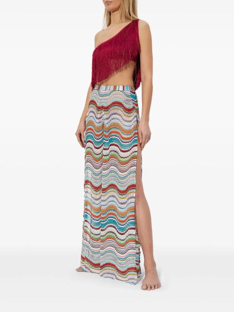 Missoni high-waisted trousers - Blue