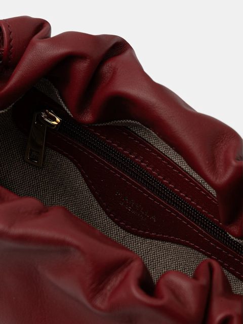 Marella torebka skórzana kolor czerwony 2523519037200