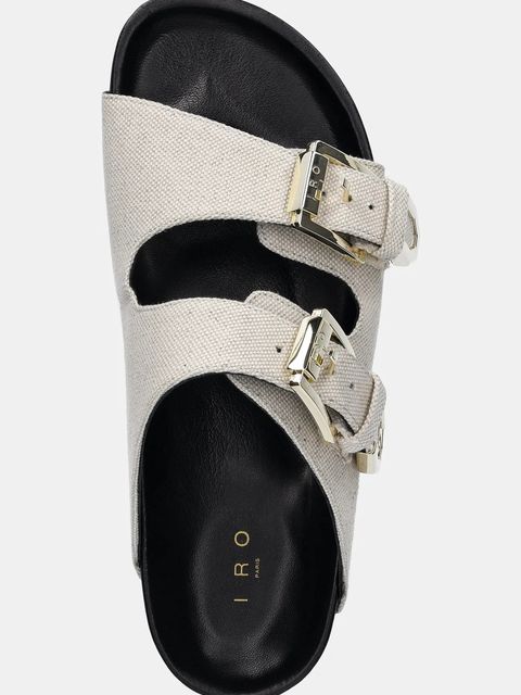 IRO klapki Billie damskie kolor beżowy WM42BILLIET