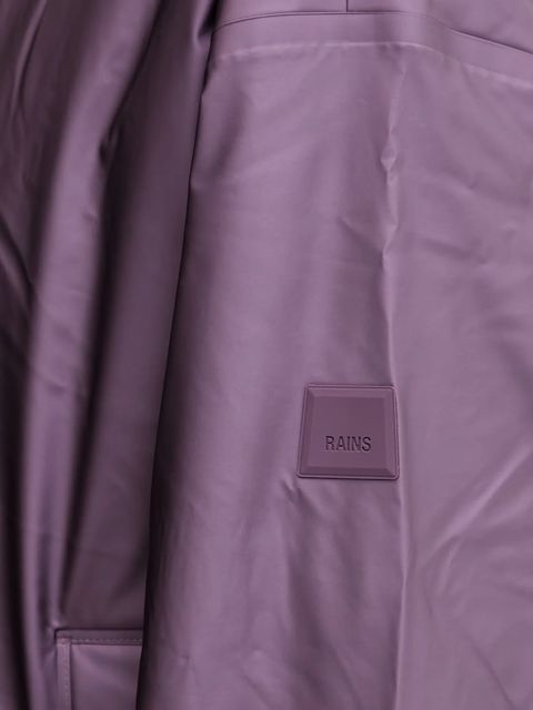 Rains kurtka przeciwdeszczowa 17290 Lohja Bomber Jacket W3T1 kolor fioletowy przejściowa oversize 17290