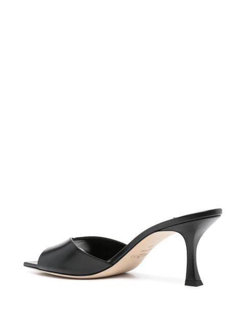 Jimmy Choo Skye 70mm leather mules - Black - zdjęcie produktu nr 2