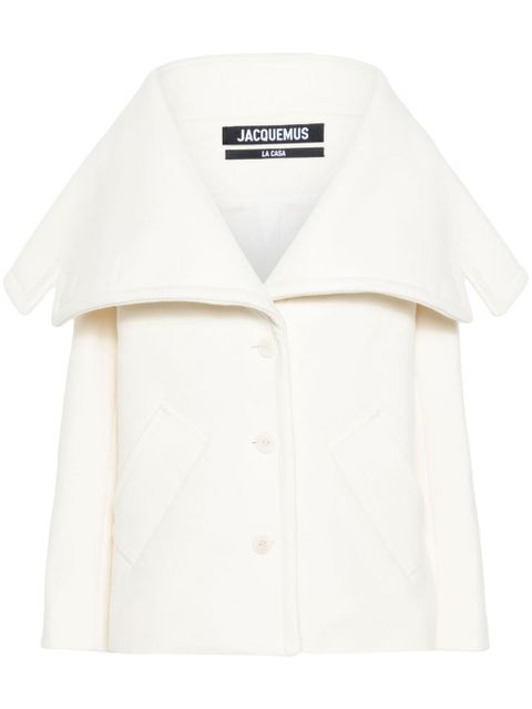 Jacquemus Le Caban Caruso jacket - White