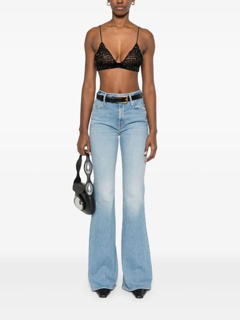 Golden Goose beaded crochet bra top - Black - zdjęcie produktu nr 2