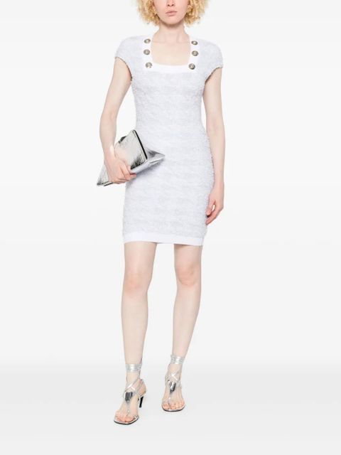 Balmain tweed mini dress - Blue - zdjęcie produktu nr 2