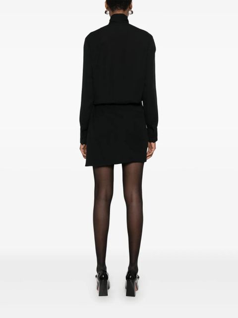 Valentino Garavani silk mini dress - Black - zdjęcie produktu nr 2