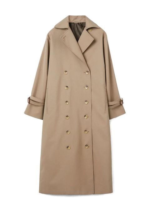 TOTEME notched-lapel double-breasted coat - Neutrals - zdjęcie produktu nr 2