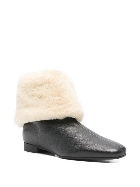 TOTEME shearling boots - Black - zdjęcie produktu nr 2